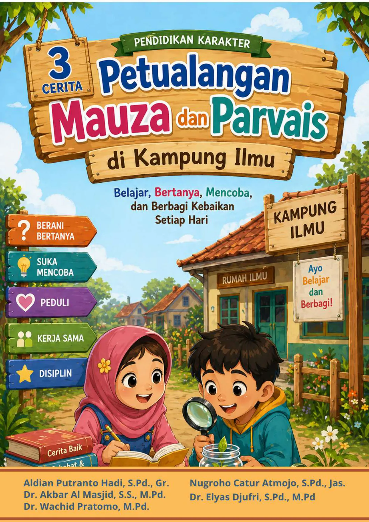 Sampul Petualangan Mauza dan Parvais